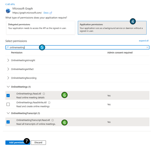App registrations