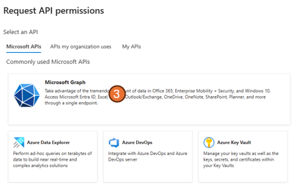 App registrations