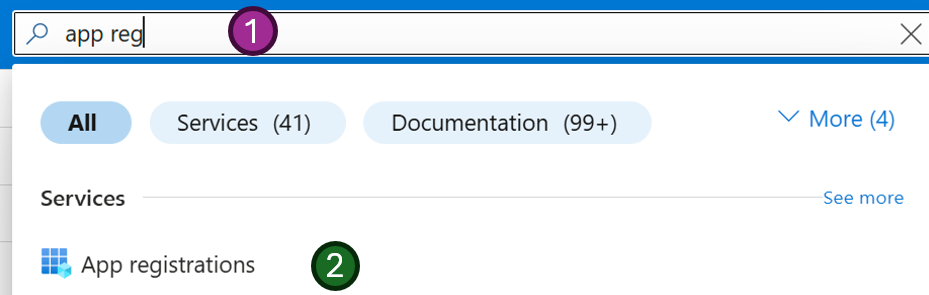 App registrations